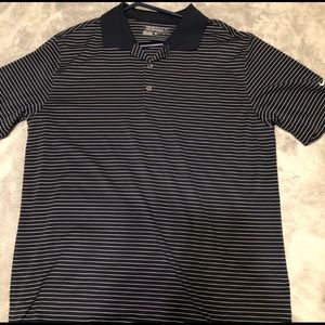 Nike pinstriped polo